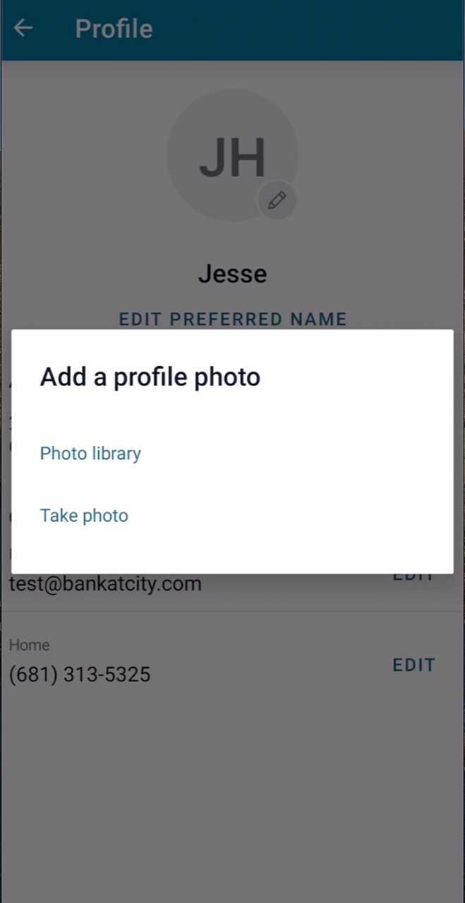 Customize Profile: Screenshot 3